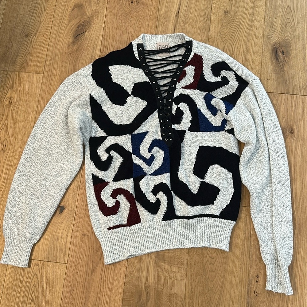 LF Furst of a Kind Tie Up Sweater